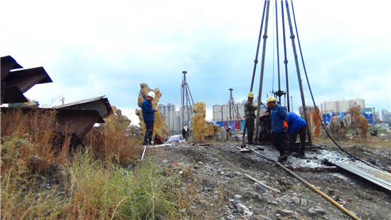 新疆六道湾煤矿西翼塌陷区规划4111路采空区治理项目