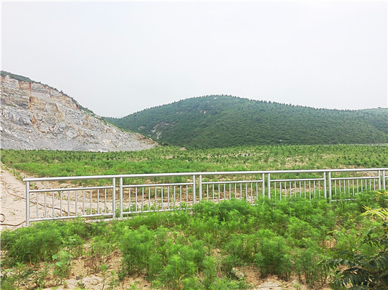 北京市废弃矿山生态环境治理项目顺义区北石槽镇废弃采石场治理区